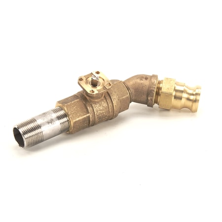 Blodgett Dump Drain Assembly, Kfc W/45 Deg 52183